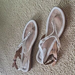 BOC thong sandals  10. Woven strap with silver accents